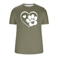 thumbnail image 2 of SDNall Hauts à Manches Longues Homme Col Rond Imprimé T-Shirt Manches Longues, 2 of 5
