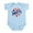 Sky Blue, variant on CafePress - Croatia Soccer Infant Bodysuit - Baby Light Bodysuit, Size Newborn - 24 Months