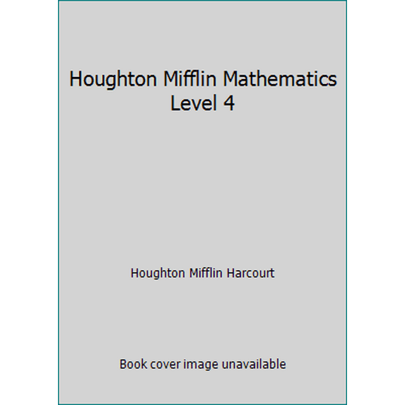 Pre-Owned Houghton Mifflin Mathematics Level 4 (Hardcover) 0395679117 9780395679111