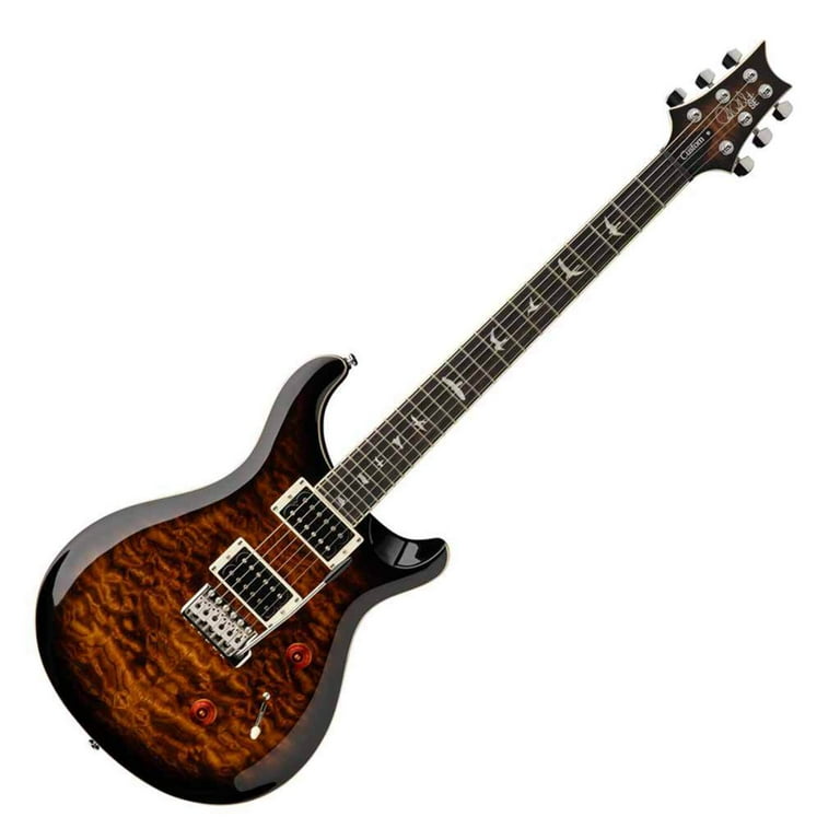 Paul Reed Smith SE Custom 24 Quilt Electric Guitar - Black
