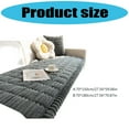 thumbnail image 5 of Winter Sofa Cover Plushes Flannel Fabric Nonslip Base For Family Lounges, 5 of 18