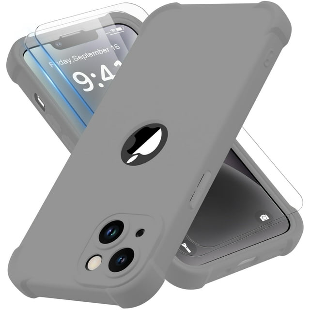 Funda ORETECH para iPhone 14 Plus con 2 protectores de pantalla