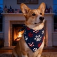 thumbnail image 5 of Patriotic 4th of July Dog Bandana, American Flag Dog Bandanas Triangle Bibs Scarf for Medium and Small Dogs, 5 of 6