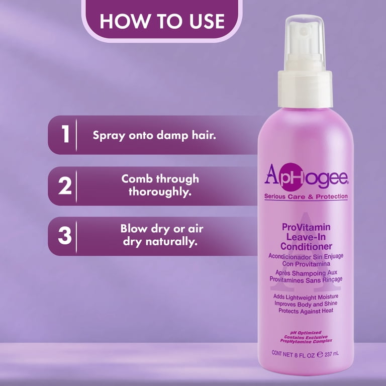 ApHogee Pro-Vitamin Leave-In Conditioner for All Hair Types photo 4
