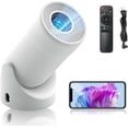 thumbnail image 1 of AOC Proyector portátil WiFi y Bluetooth, 4K Full HD, rotación de 180°, 8000 lúmen, 220 ANSI, corrección Trapezoidal, para portátil, 1 of 5