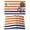 Orange, variant on Anchor Gray Placemats Set of 12 Modern Navy Blue White Striped Nautical Place Mats Indoor Wipeable Table Mats Washable Cloth Dining Table Placemats for Kitchen Holiday Party Home Decor 13x19 Inch