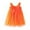 Orange, variant on Edvintorg Baby Girl Clothes Cute Mesh Elegant Butterfly Wing Suspenders Dress Skirt 6M-5Y Princess Girl Summer Dress Party Pageant Dresses Vestido Infantil