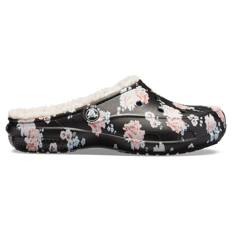 Women s Crocs Freesail Printed Lined Clog Walmart