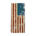 thumbnail image 1 of Beach Towel Microfiber Quick Dry American Flag Beach Towel Oversized Usa Beach Towels Lightweight Striped Pool Spa Towels Quick Dry 60X30 Inch Travel Beach Towels American Flag Made in Usa, 1 of 6