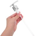 thumbnail image 5 of DEEPCRAFF Zinc Alloy and Stainless Steel Liquid Pump for Body Wash and Dish Soap 2Pcs, 5 of 8