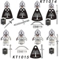 thumbnail image 4 of 21 Pcs Blocs de Construction Guerrier Nain Médiéval Classique, 4 of 4