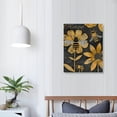 thumbnail image 4 of Acheng Rustic Bee Canvas Wall Art Yellow Honey Bee Farmhouse Animal Artwork Prints for Home Living Room Kitchen Wall Decor Stretched and Framed Ready to Hang 16x20 in, 4 of 5