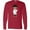 Red, variant on Inktastic African American Boy, Doctor, Boy Wearing Lab Coat Long Sleeve T-Shirt