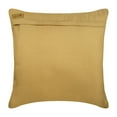 thumbnail image 3 of The HomeCentric Euro Shams, Gold European Shams Pack of 2, 26x26 inch (65x65 cm), Silk Euro Sham Covers, Nature & Floral, Beaded, Modern Euro Size Pillow Shams Easter - Gold Blossomings, 3 of 3