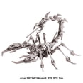 thumbnail image 3 of stanreset Varied Difficulty Level 3D Metal Puzzles Gift Toy For Brain Teaser Fans 3-d Puzzles Riddle Gifts Toys Brain Training 【Scorpion King】diy 1Set, 3 of 6