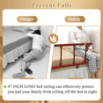 Bed Guard Rails for Adults Elderly Safety Railing Bedside Assist Bar