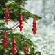 thumbnail image 4 of 6 adornos navideños con forma de carámbano que caen, decoración colgante para árbol de Navidad para interiores y exteriores., 4 of 6