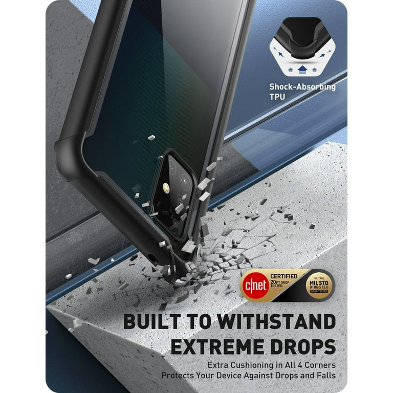 i-Blason Ares: Galaxy A71 5G Case, Rugged Bumper, Screen Protector