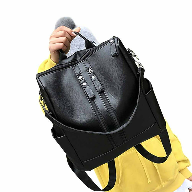 ZOCILOR Women's Fashion Backpack Purse Multipurpose Design Convertible  Satchel Handbags and Shoulder Bag PU Leather Travel bag en 2024