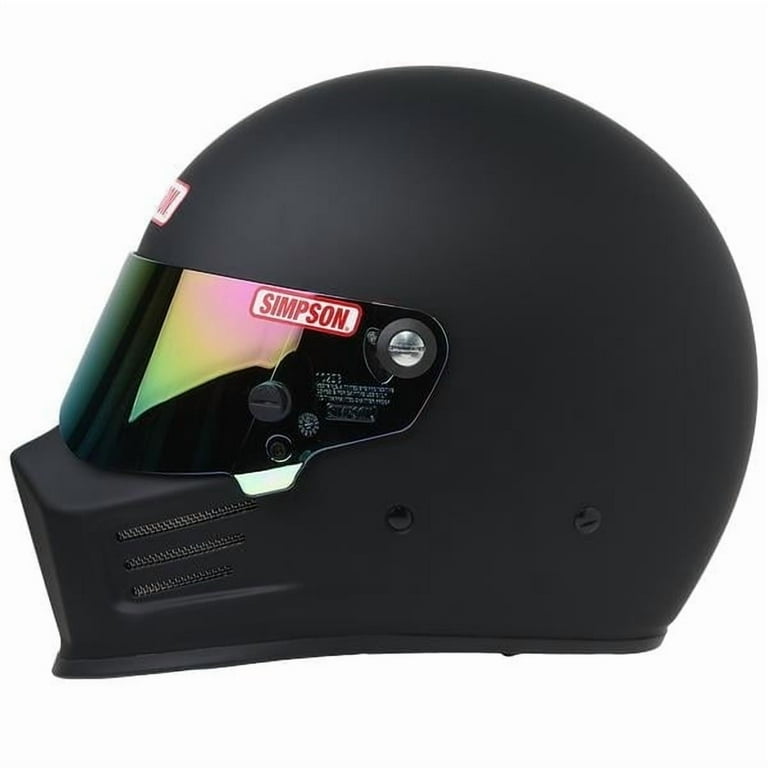 Simpson 7200052 Helmet Bandit Full Face Black Matte Snell SA2020