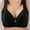 Black, variant on Idoravan Women's Full Coverage Bra Clearance Womens Lace Sexy Comfortable Breathable Anti-exhaust Printing Non-Wired Bra
