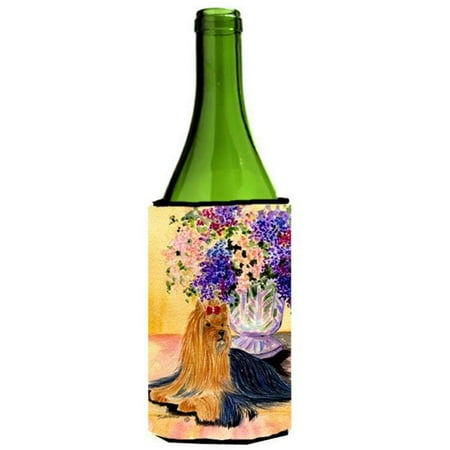 

Yorkie Wine bottle sleeve Hugger - 24 oz.