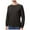 Dark Gray, variant on YDLCAFD Men's Crew Neck Base Shirt Can Be Worn Over The Crew Neck Thermostatic Thickened Woolen Thermal Underwear