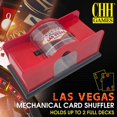 thumbnail image 2 of Barajador de Cartas Manual CHH para 2 Barajas, Manivela, Rojo y Negro, 2 of 8