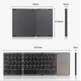 thumbnail image 1 of Teclado Inalámbrico Plegable Portátil Bluetooth Ele-Gate TC15 con Track Pad, 1 of 4