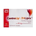 thumbnail image 1 of ControLip TriLipix 45 mg, 30 cápsulas de liberación retardada, 1 of 2