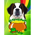 thumbnail image 1 of Saint Bernard St. Patricks Day Flag Garden, 1 of 1