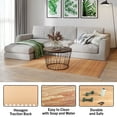 thumbnail image 4 of Stalwart Foam Floor Tiles 24sqft Woodgrain Interlocking Foam Tiles, Natural, 4 of 4