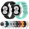 thumbnail image 3 of For Garmin Venu Sq 20mm Carbon Fiber Striped Silicone Watch Band, 3 of 4