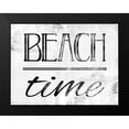 thumbnail image 2 of Villa, Mlli 18x15 Black Modern Framed Museum Art Print Titled - Beach Time Bw, 2 of 5