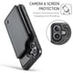 thumbnail image 5 of Funda para iPhone 16 Plus con tarjetero, funda tipo cartera para hombre y mujer con bloqueo RFID, cierre magnético de cuero resistente a prueba de golpes para iPhone 16 Plus, 5 of 10