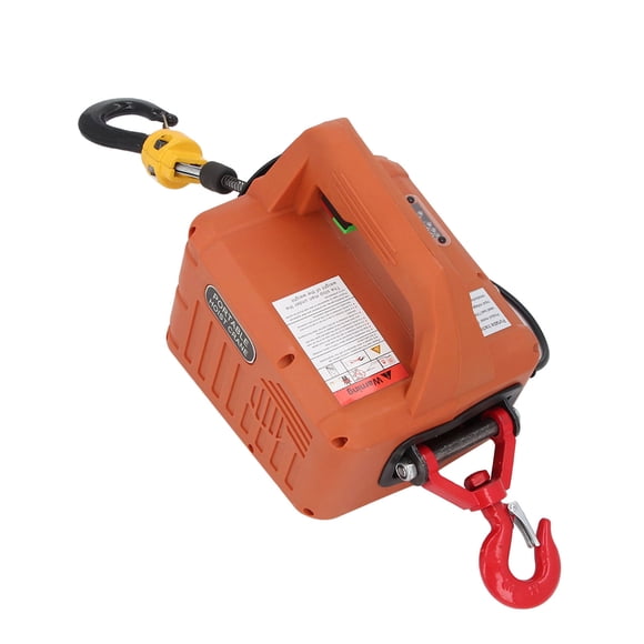 Electric Hoist Winch 1540lbs, Portable 3 in 1 Electric Hoist Winch 1500W 700kg Load Capacity Powerful for Towing for Factory US Plug 110V,EU Plug 220V