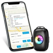 ABLEGRID Mini GPS Tracker 【First Month Free】for Pet Kid Real Time Tracking Device Locator Pet Dog Cat People Elderly Kids 4G LTE Mini Tracker