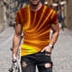 thumbnail image 2 of European And American Round Neck Casual Colorful Style Printed Short Sleeved T-shirt Top 5XL, 2 of 5