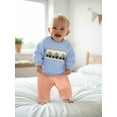 thumbnail image 3 of BemeyourBBs Boy 2-piece Outfit Long Sleeve Embroidery Sweatshirt Plaid with Pants, 3 of 9