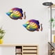thumbnail image 5 of 2 estatuas decorativas de peces para decoración de pared de baño y balcón. Estilo A, 5 of 9