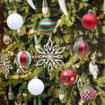 thumbnail image 6 of kcavykas Christmas Ball Ornaments Set of 8 – Shatterproof Plastic, Mixed Styles & Colors, Easy Hang, Lightweight Tree Decorations for Home, Office, Party, 2.36" Holiday Gift Ideas & Budget Picks, 6 of 6