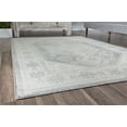 thumbnail image 4 of Rugs America Gallagher GL40A Light Grey Vintage Transitional Area Rug, 2'6"x8', 4 of 5