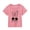 Pink, variant on Zshosam Girls T Shirts Infant Toddler Girl Short Sleeve Shirt Basic Baby Tees Blouses Tops Ruffled T Shirts Size 9T 10T,(Grey 9-10 Years)