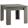 thumbnail image 4 of Coaster Cain 3-Piece Wood Coffee Table Set in Weathered Gray, 4 of 4