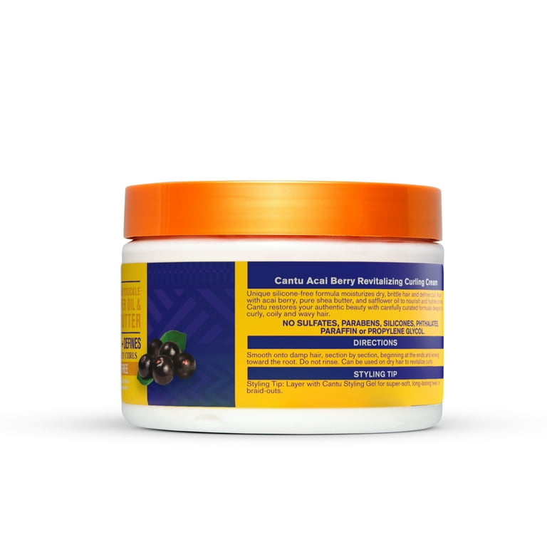 CANTU Acai Berry Revitalizing Curling Cream (12oz) CANTU Acai Berry Revitalizing Curling Cream (12oz)