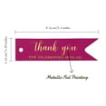 thumbnail image 5 of Inkdotpot Gold Foil Paper Hang Tags Thank You For Celebrating With Us Bridal Shower Favor Tags 100 Pieces, 5 of 6