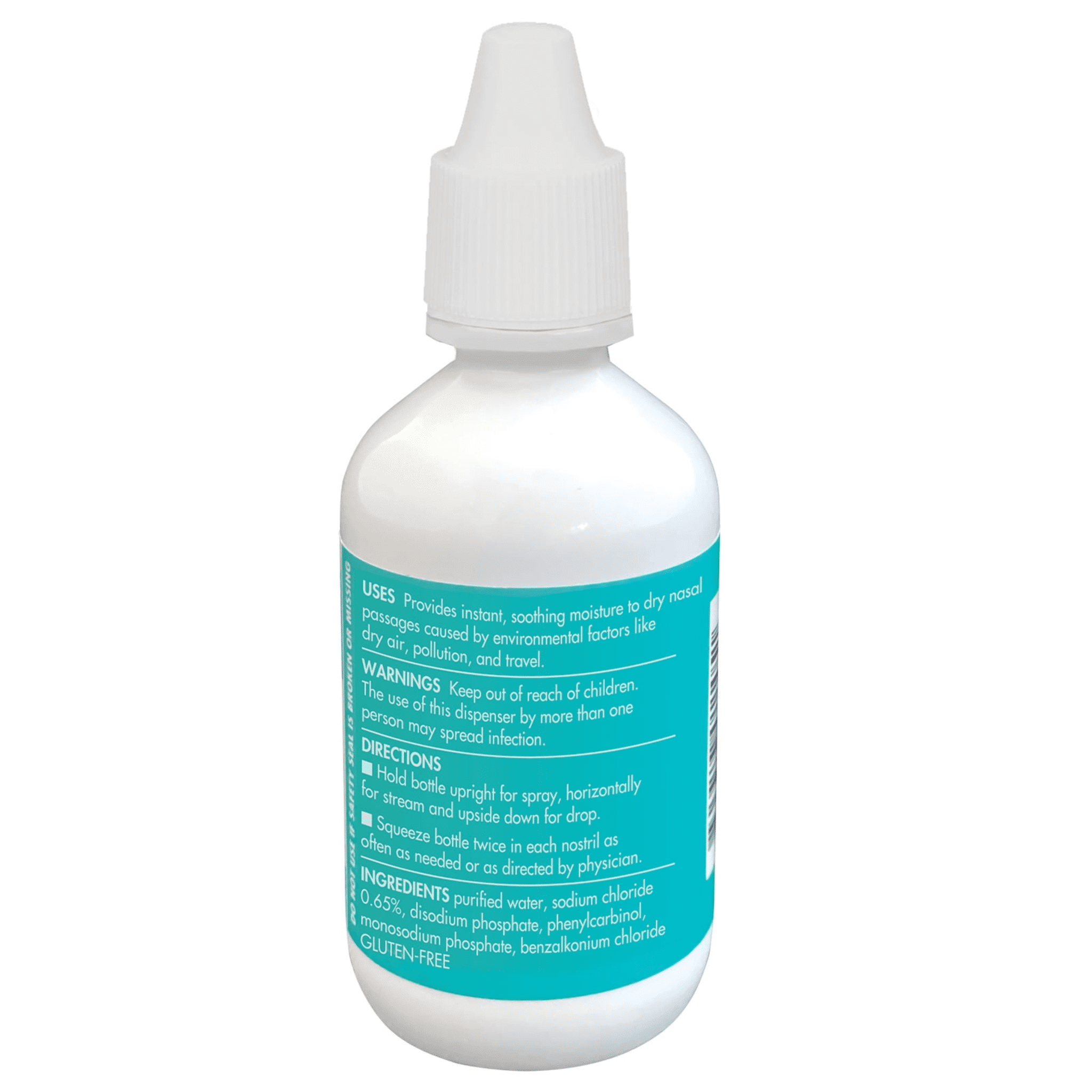 TheraCare Nasal Spray | Premium Saline | 1.5 fl oz | Non-Medicated Solution | Safe for Adults and Children | Allergy Relief
