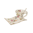 thumbnail image 1 of Black And Yellow Butterfly Cup and Saucer Set, 1 of 1