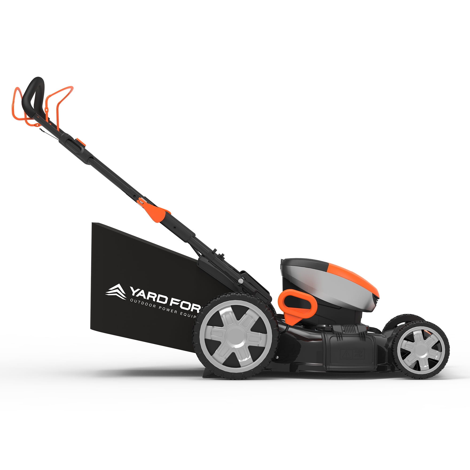 Yard Force 60v Lithium-Ion 21” Self-Propelled 3-in-1 Lawn Mower | YF60VRX21-SP-2Battery| with Brushless Motor, 2x 60v/4.0 Ah Batteries, Charger, and 5-Year Warranty
