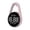 Pink, variant on Small LED Electronic Clock Clip On School Exam Plastic Touch Control Digital Hanging Pocket Watch for Backpacks Bag Belts